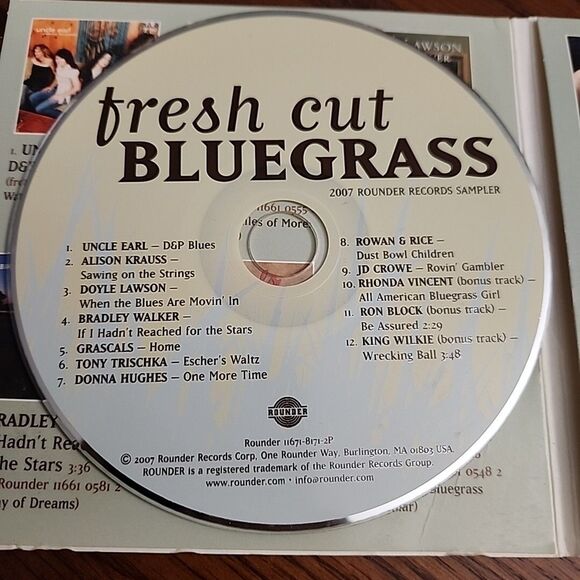 Fresh Cut Bluegrass - 2007 Rounder Records Sampler Borders Exclusive Music CD - Picture 4 of 5